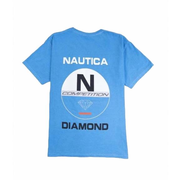 NEW DIAMOND SUPPLY CO. men's switch tee in royal blue - Picture 2 of 3